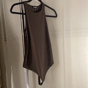 NWT: Express Body Contour Thong Bodysuit